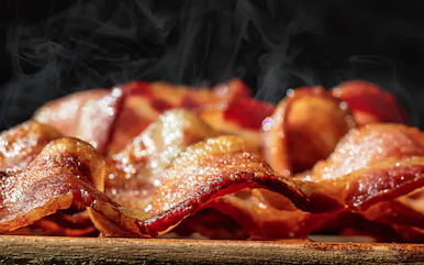 Thit Ram (Sizzling Bacon)